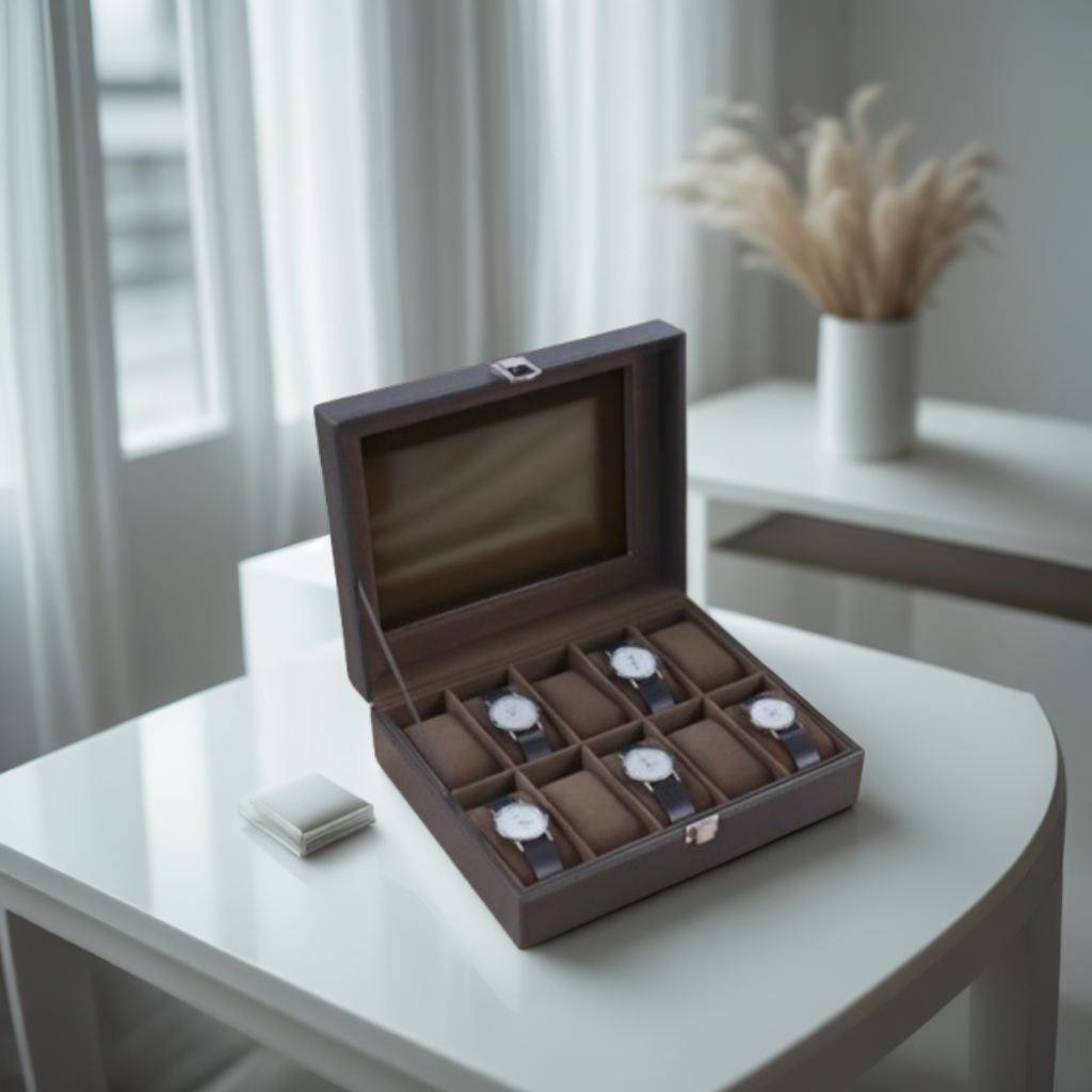 Boîte à montre André 10 emplacements