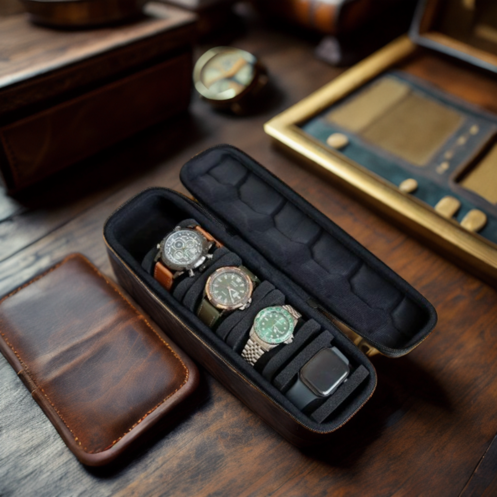 Boîte à montre de voyage Titouan
