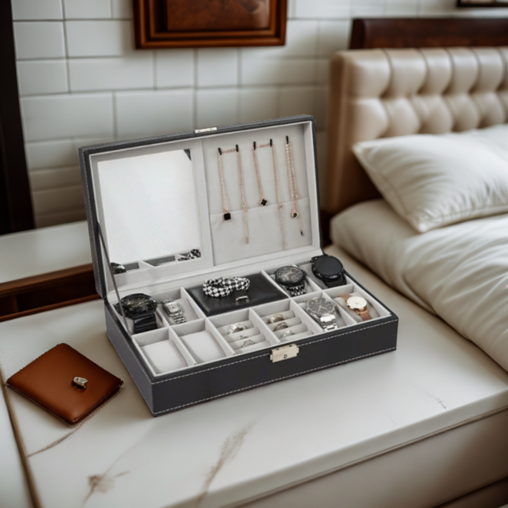 Boîte à montre Clément avec miroir