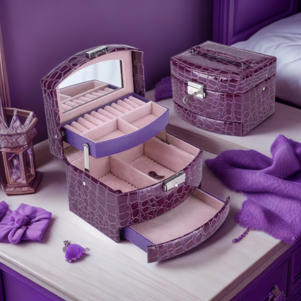 Boîte à bijoux Sarah moderne